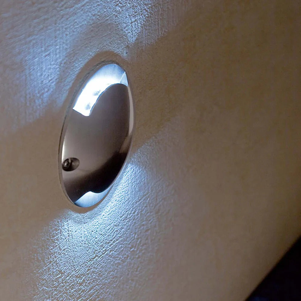 Ray Modern Metal Cylindrical Outdoor Deck Step Light