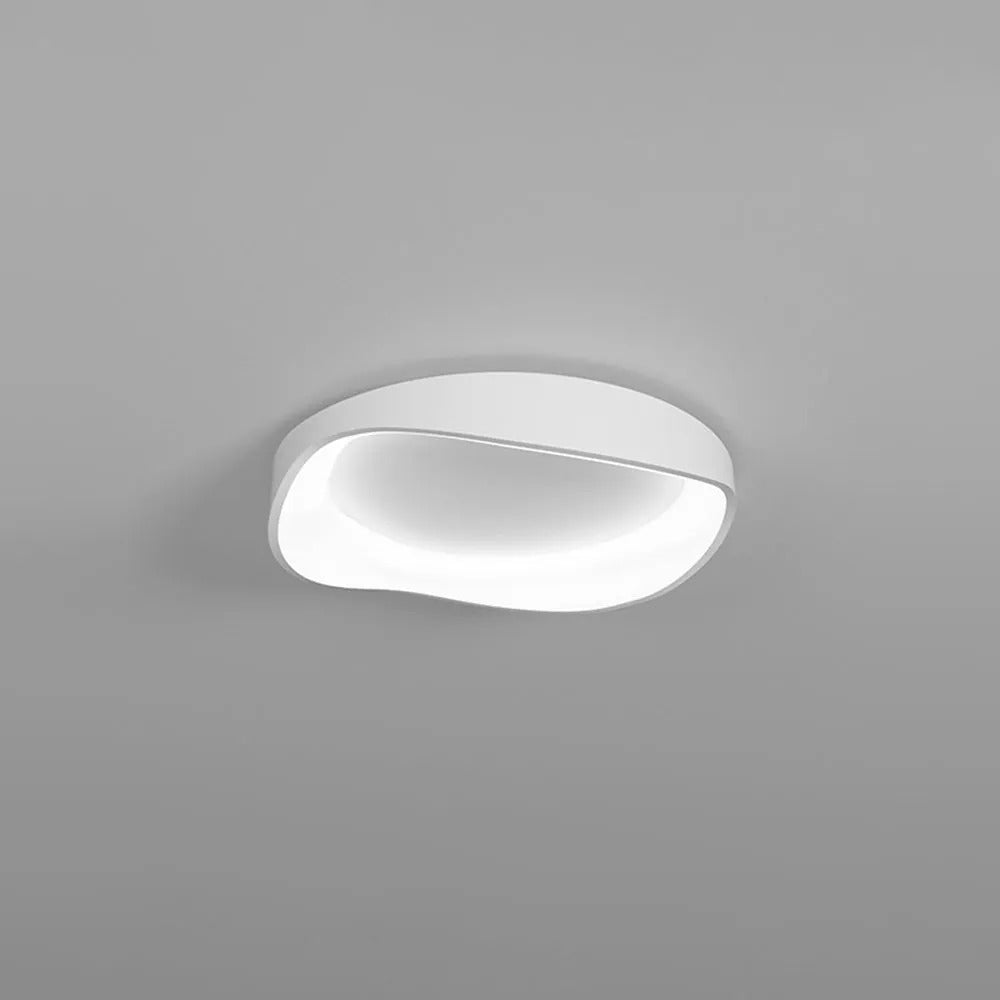 Arisha Modern Wave Flush Mount Ceiling Light Living Room - Letslighting