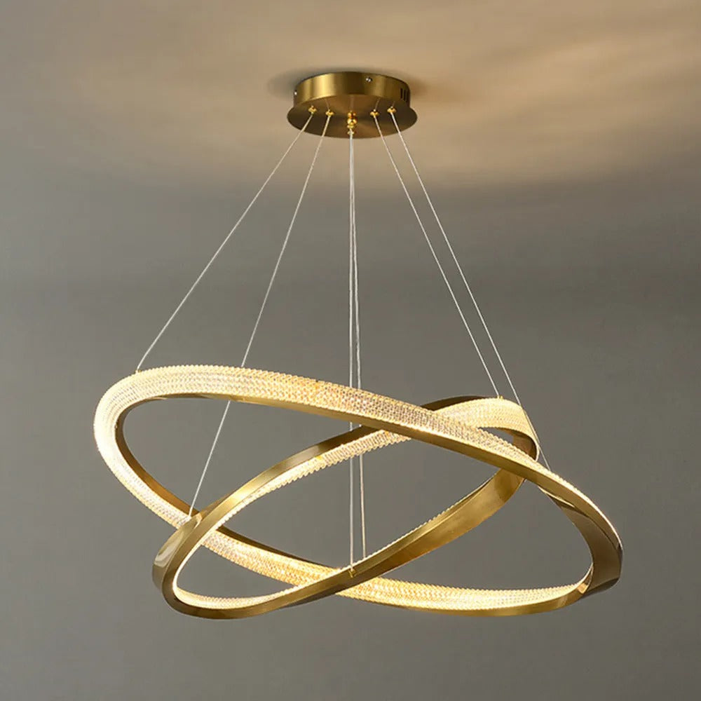 Arisha Minimalist Ring Spiral Shape Pendant Light - Letslighting