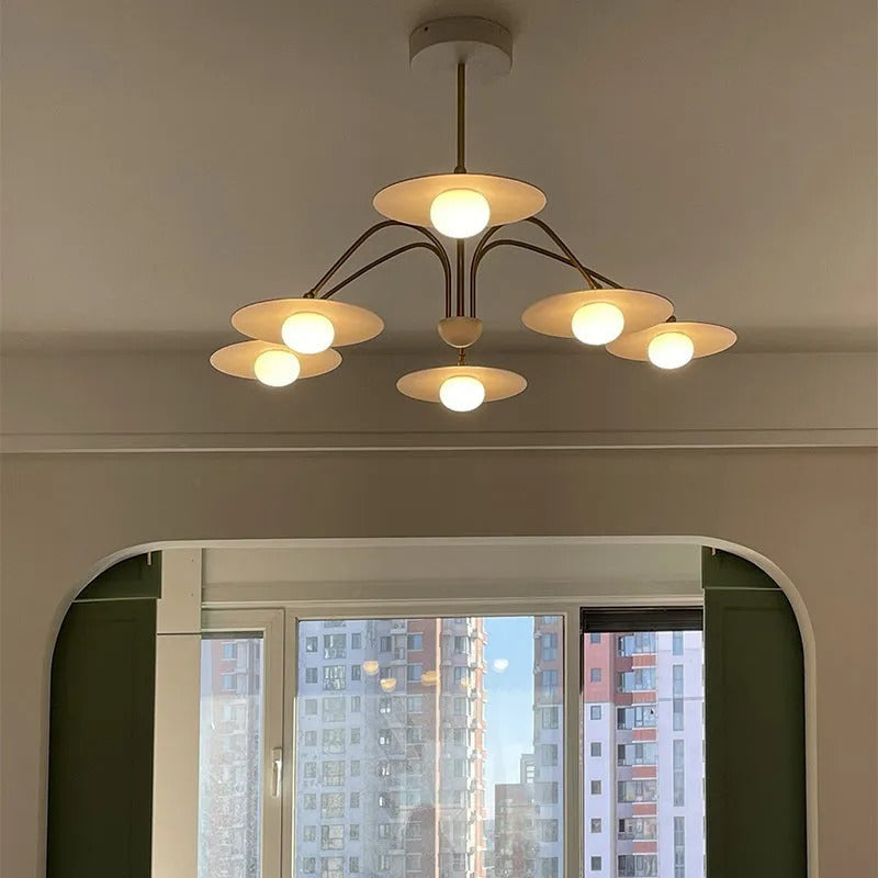 Arisha Minimalist Blown Metal Pendant Light