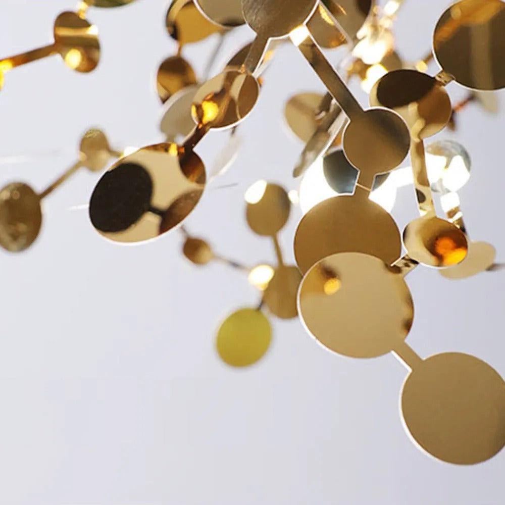 Olivia Artsy Classy Cluster Fireworks Pendant Light Metal