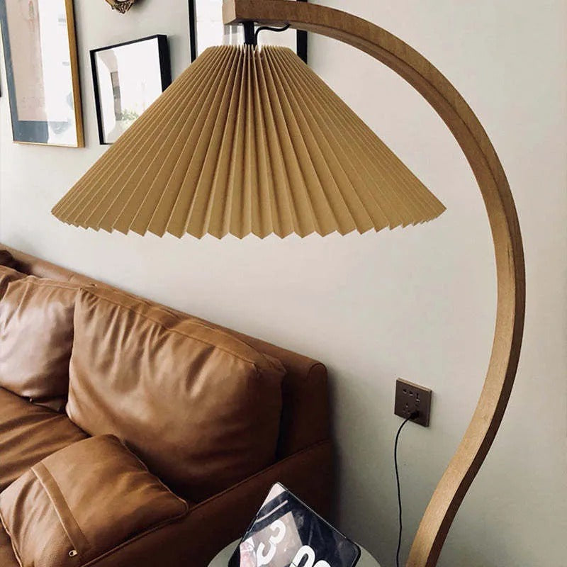 Ritta Floor Lamp Caprani Unique LED Wood Bedroom/Living Room