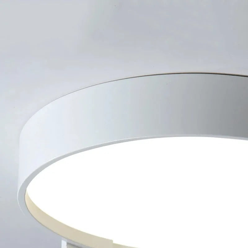 Arisha Modern Round Flush Mount Ceiling Light LED Double Layer