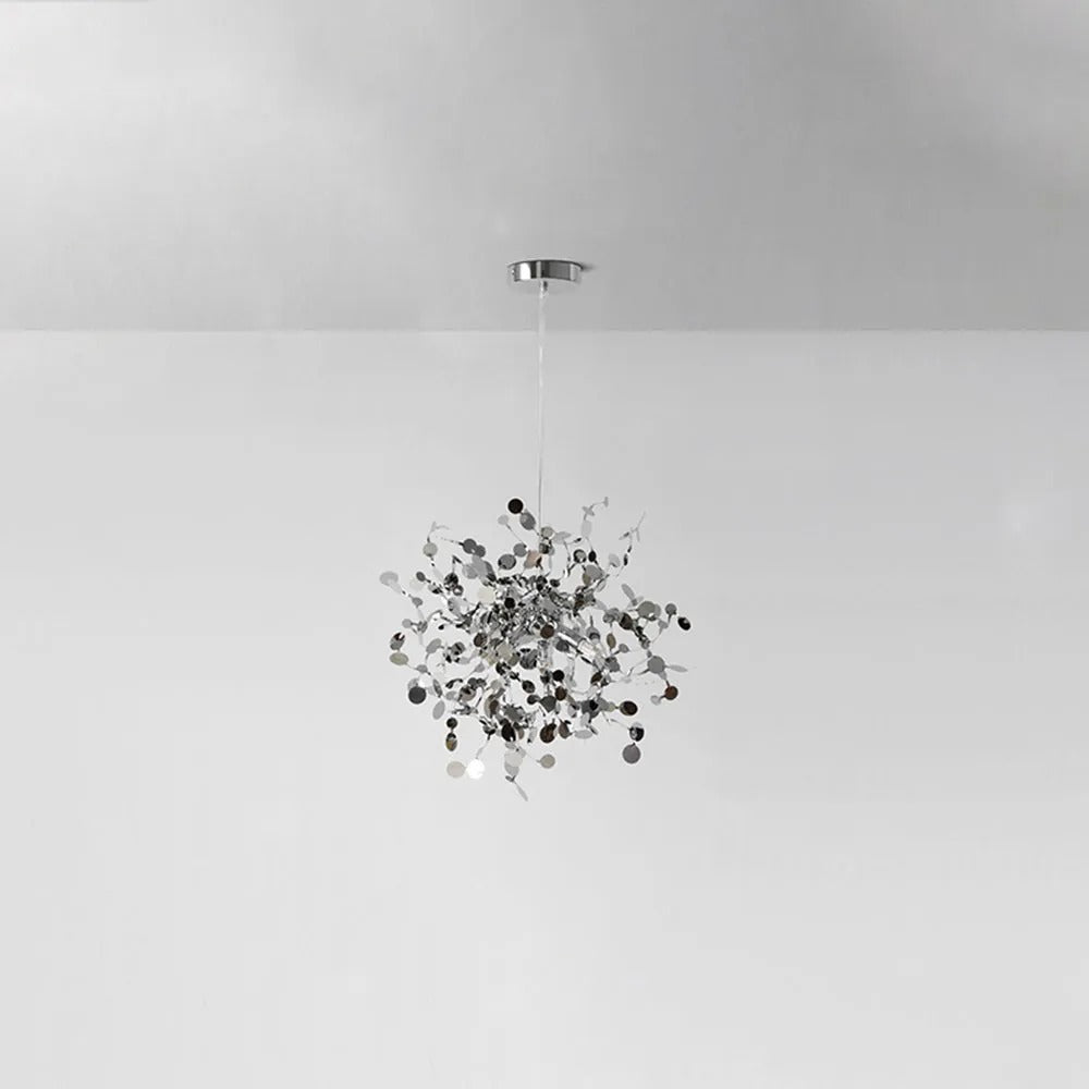 Olivia Artsy Classy Cluster Fireworks Pendant Light Metal