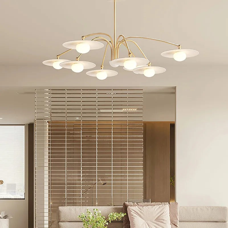 Arisha Minimalist Blown Metal Pendant Light