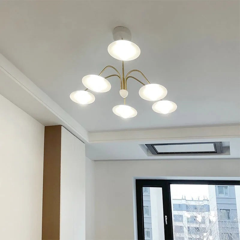 Arisha Minimalist Blown Metal Pendant Light