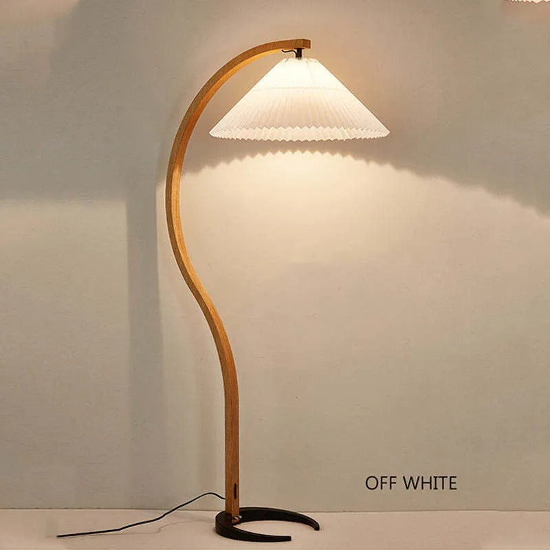 Ritta Floor Lamp Caprani Unique LED Wood Bedroom/Living Room