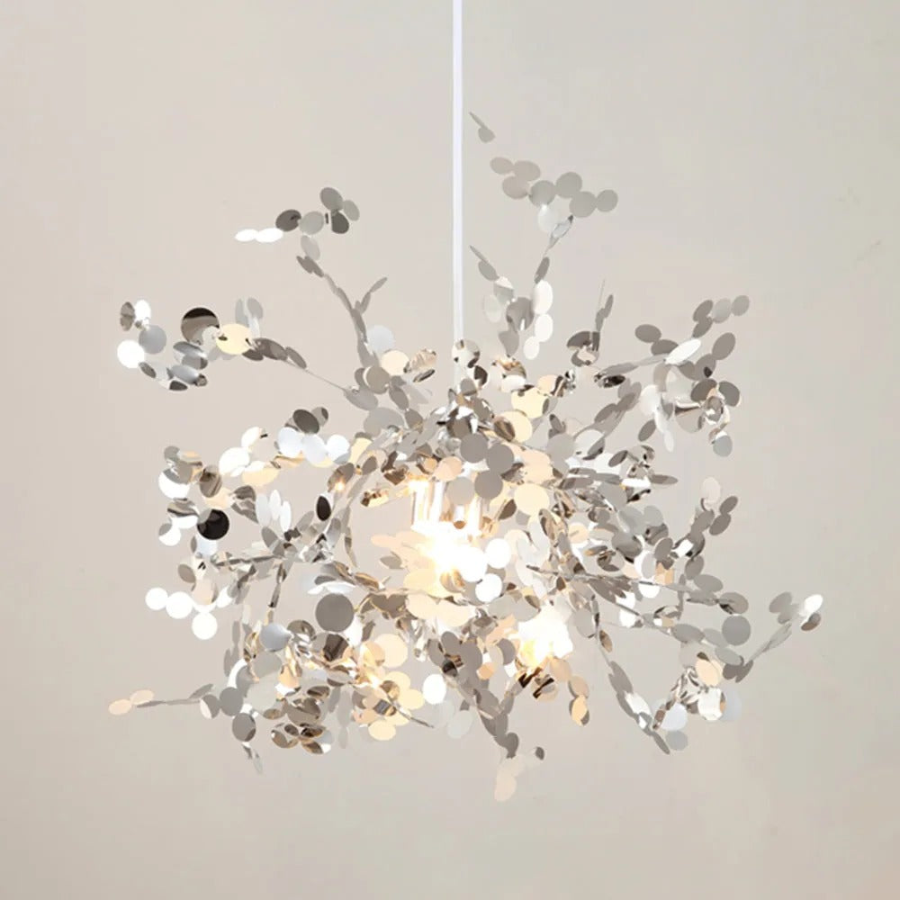 Olivia Artsy Classy Cluster Fireworks Pendant Light Metal