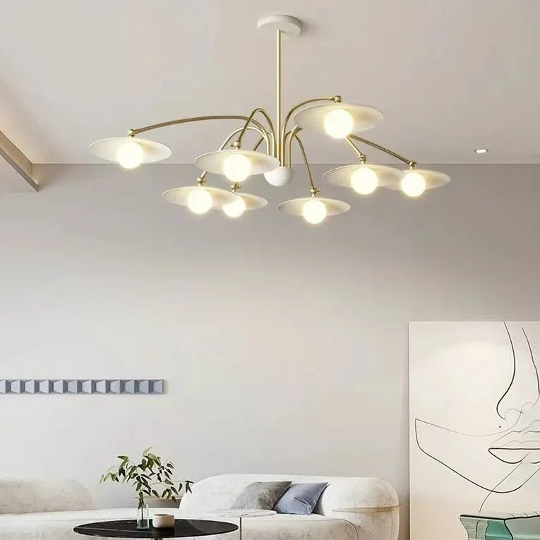 Arisha Minimalist Blown Metal Pendant Light