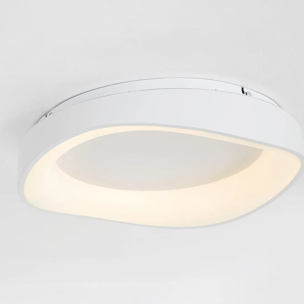 Arisha Modern Wave Flush Mount Ceiling Light Living Room - Letslighting