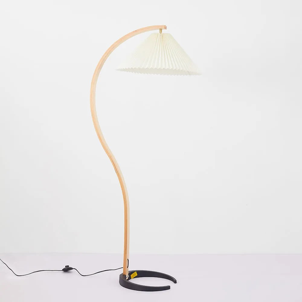 Ritta Floor Lamp Caprani Unique LED Wood Bedroom/Living Room