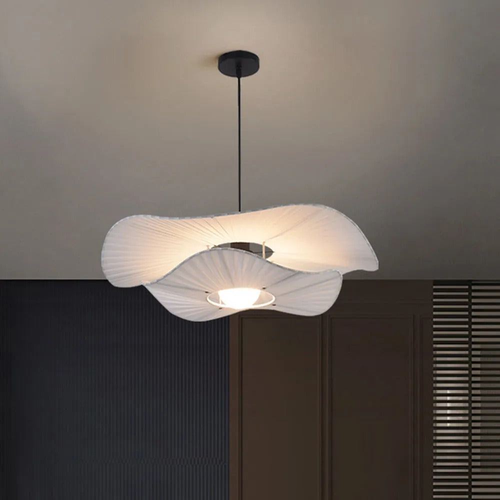 Ritta Modern Nordic Cloth Metal Shell Pendant Light