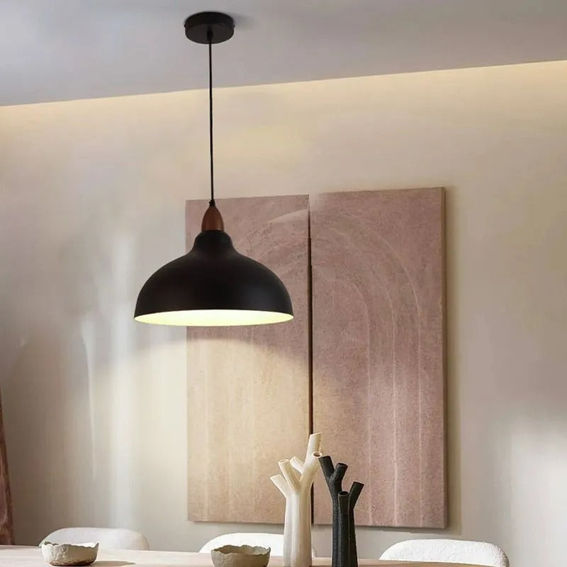 Valentina Modern Bowl-shaped Metal Pendant Light