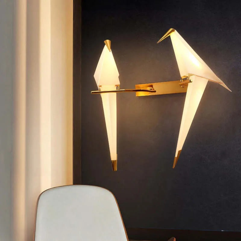 Arisha Wall Lamp Bird Vintage/Art-Deco Bedroom