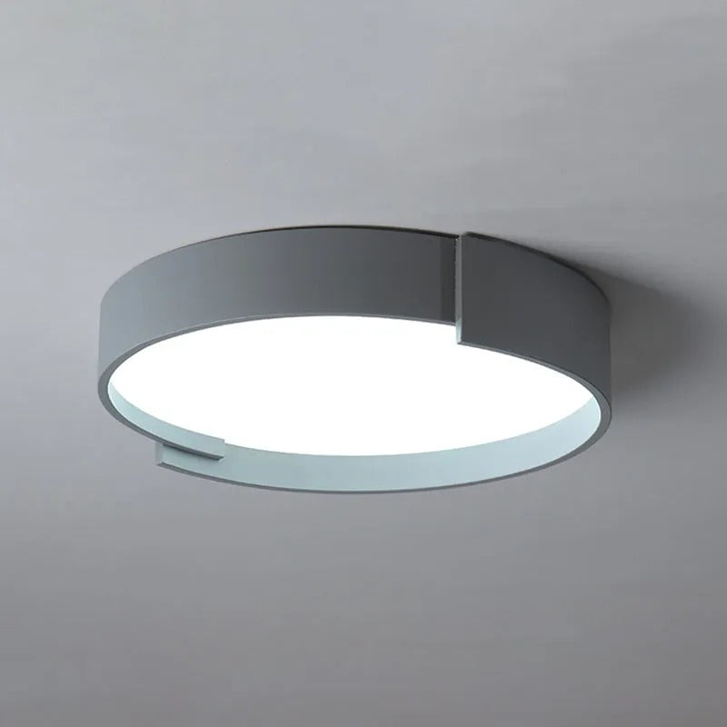 Arisha Modern Round Flush Mount Ceiling Light LED Double Layer