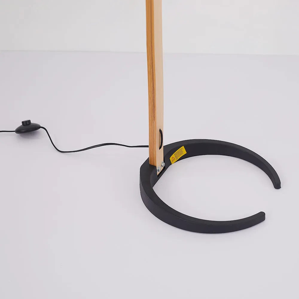Ritta Floor Lamp Caprani Unique LED Wood Bedroom/Living Room