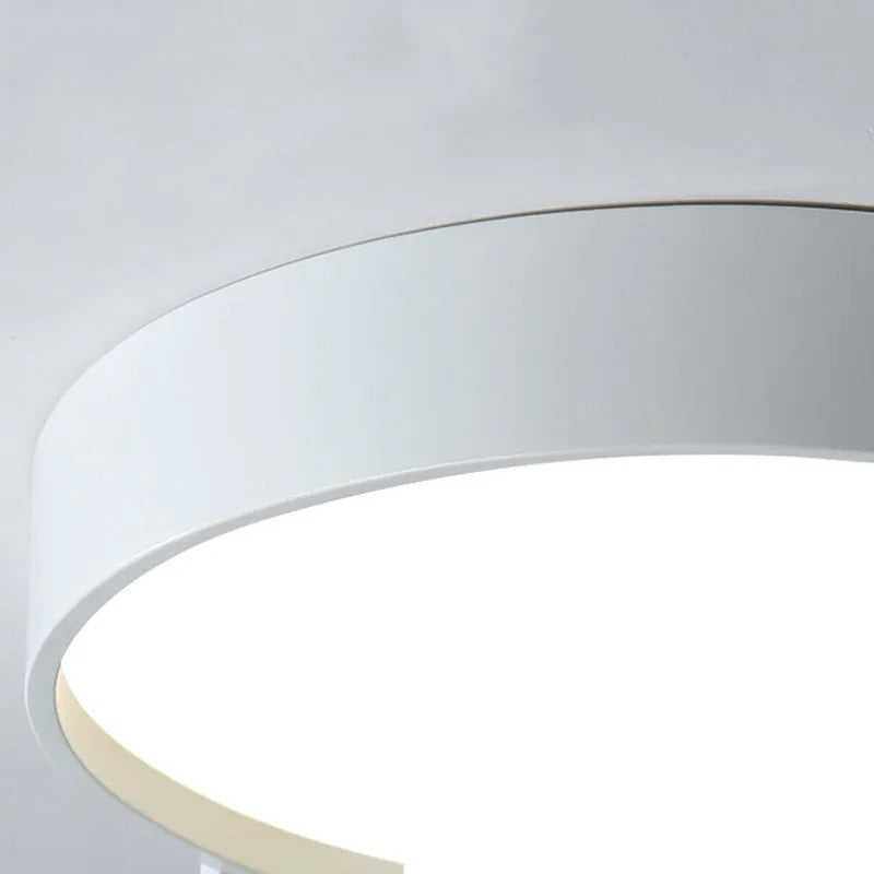 Arisha Modern Round Flush Mount Ceiling Light LED Double Layer