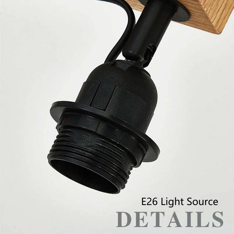 Ritta Floor Lamp Caprani Unique LED Wood Bedroom/Living Room