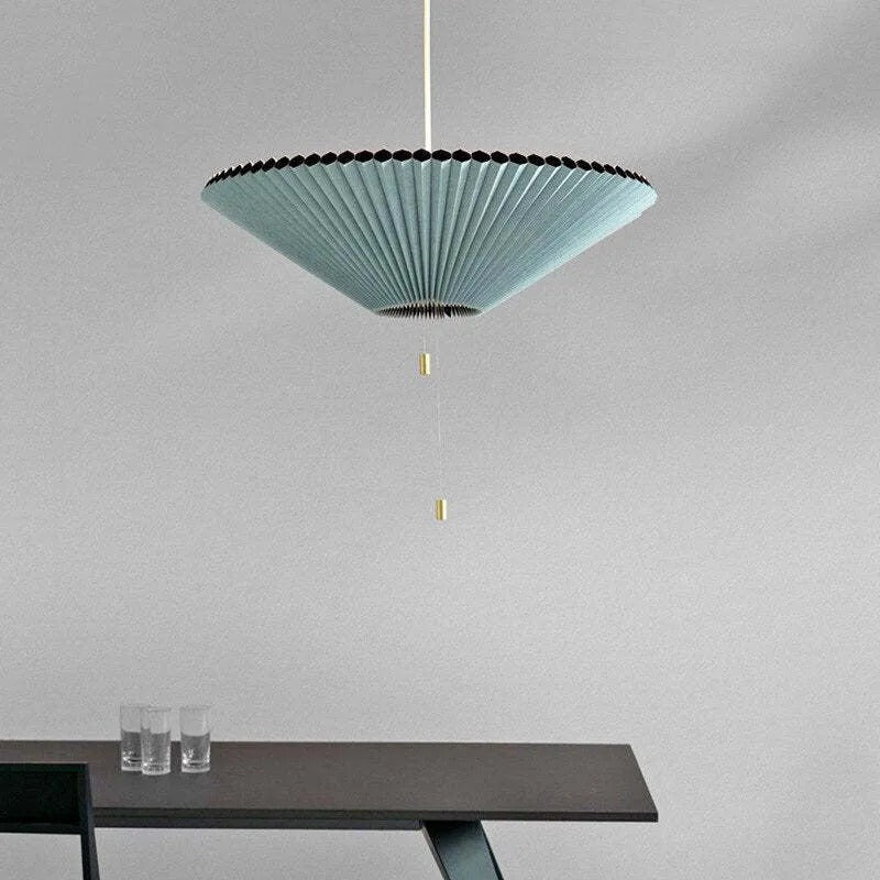 Valentina Modern Adjustable Pleated Pendant Light