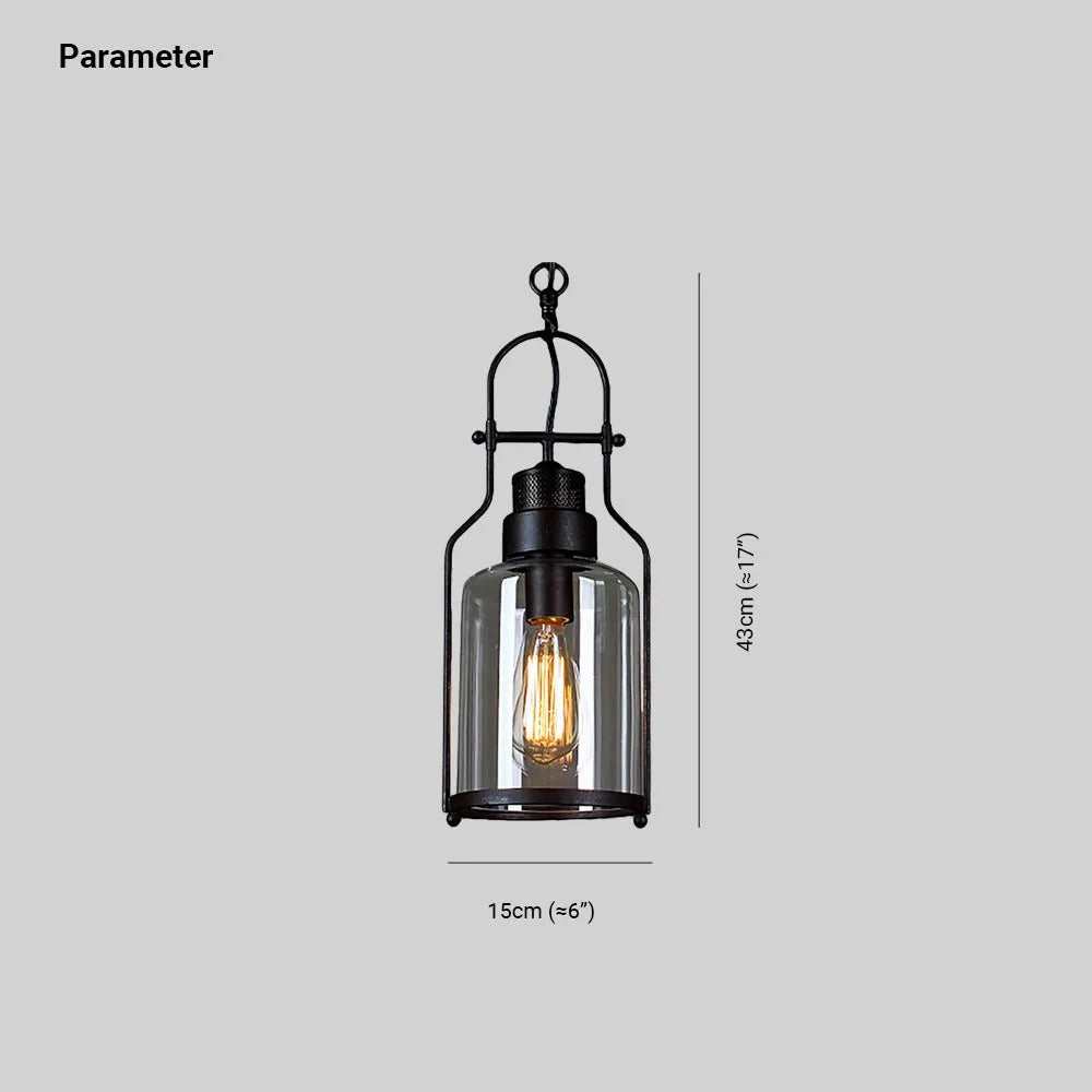 Epoch Vintage Industrial Pendant Light Rust - Letslighting