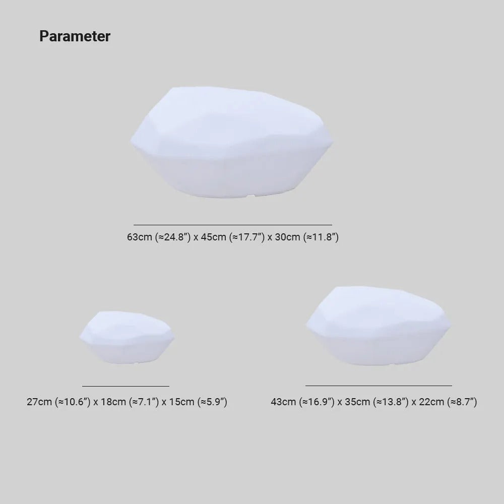 Ray Modern Rock Rechargeable Outdoor Ground Light