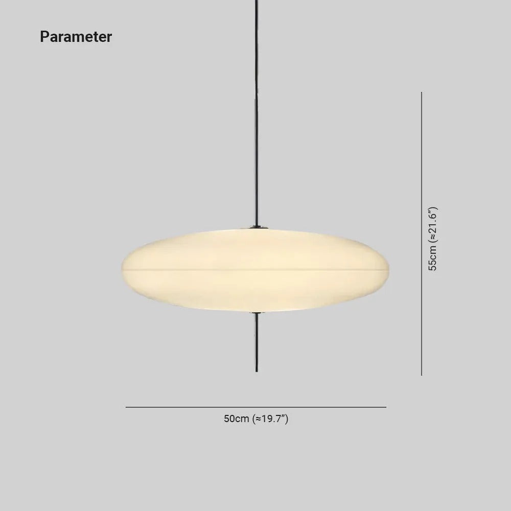 Arisha Nordic Modern Oval Single Pendant Light