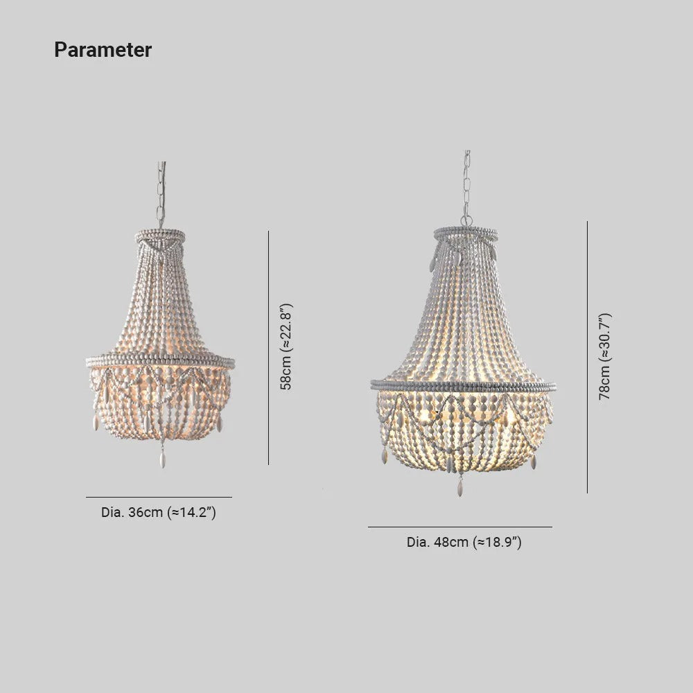 Silva Retro Luxury Atmosphere Metal Wood Pendant Light Old
