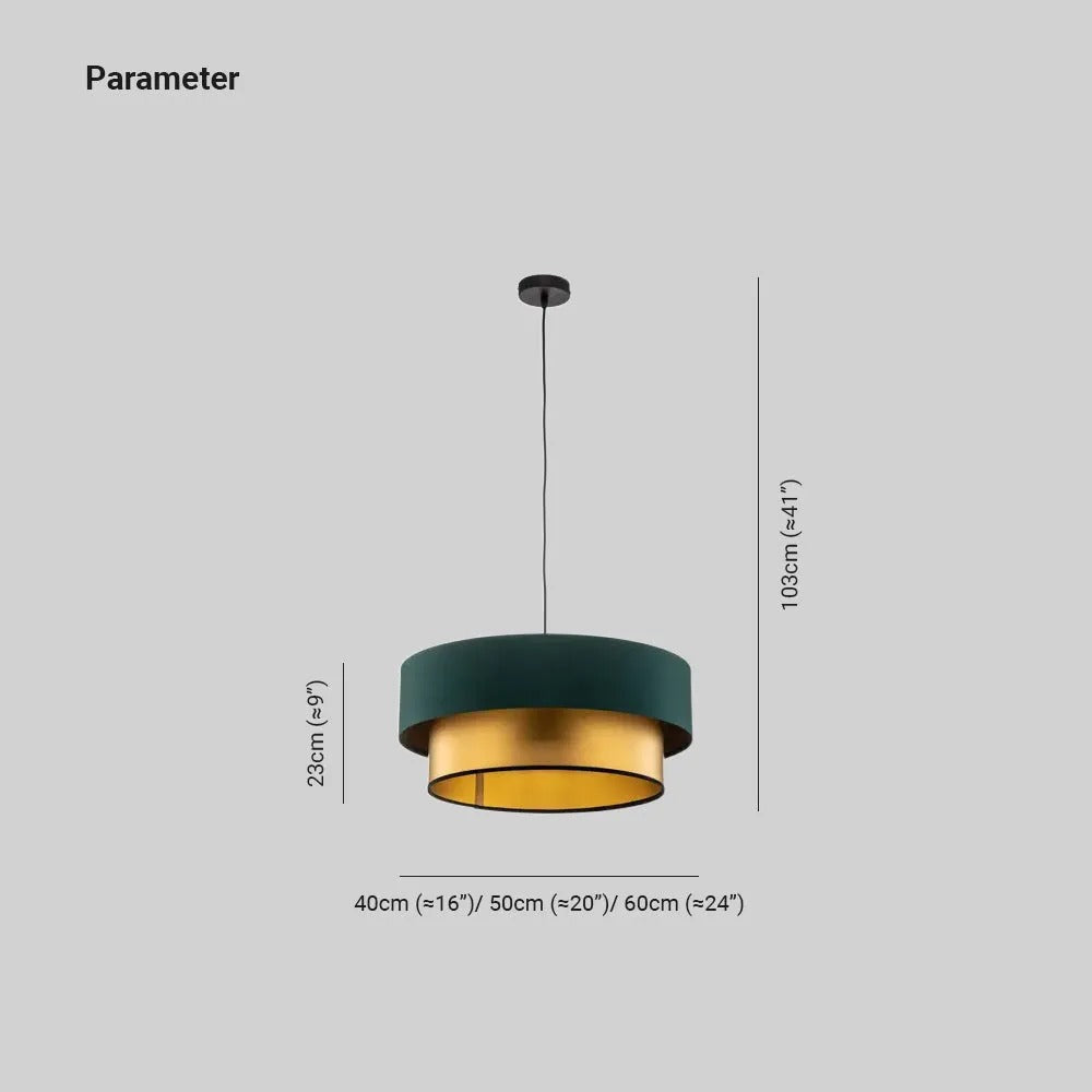 Valentina Double-layer Pendant Light Bedroom, Living Room