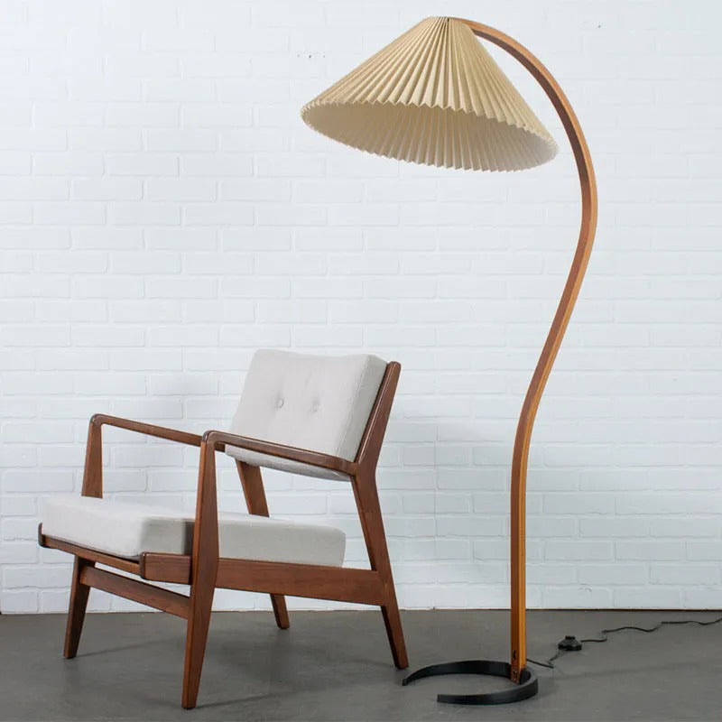 Ritta Floor Lamp Caprani Unique LED Wood Bedroom/Living Room