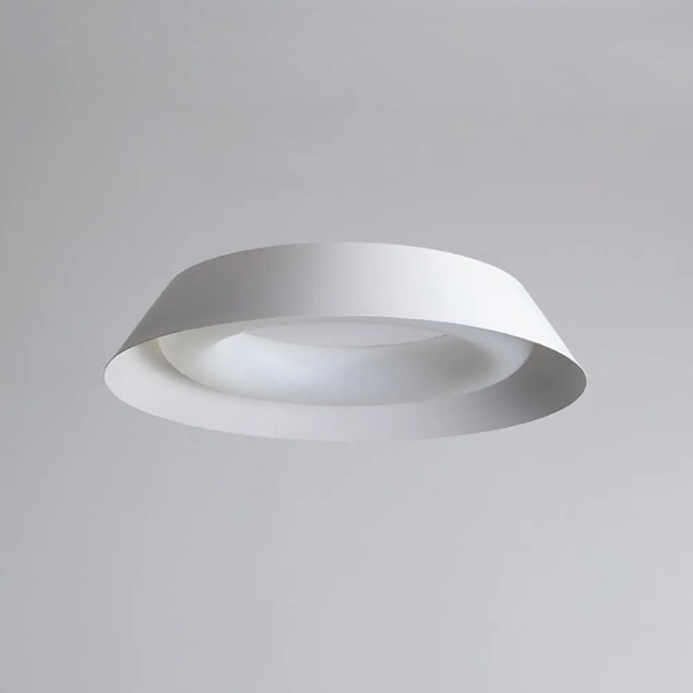 Arisha Nordic Bowl Metal Acrylic Flush Mount Ceiling Light