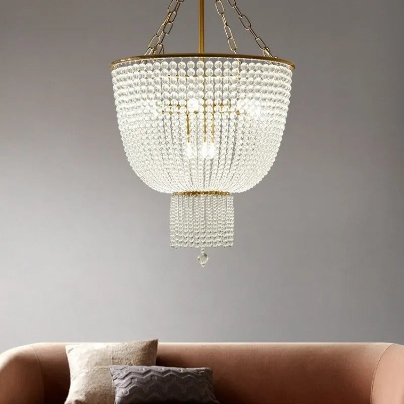 Silva Modern LED Chandelier Crystal Living Room Bedroom - Letslighting