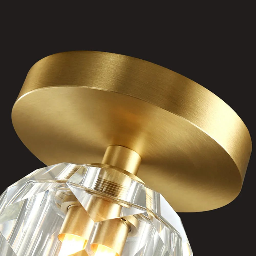 Kristy Luxury Diamond Acrylic Flush Mount Ceiling Light - Letslighting