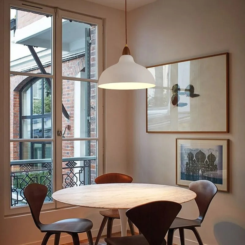 Valentina Modern Bowl-shaped Metal Pendant Light