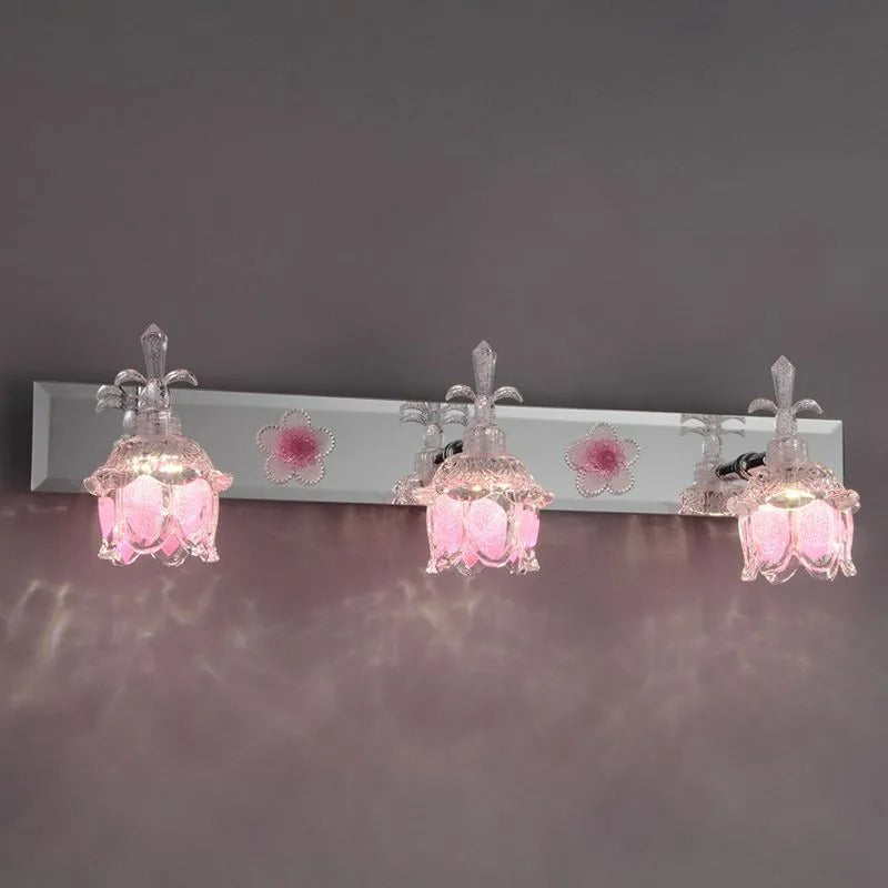 Ray Modern Flower Vanity Wall Lamp Bathroom