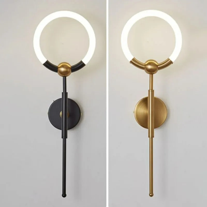 Arisha Modern Ring Vanity Wall Lamp Bathroom