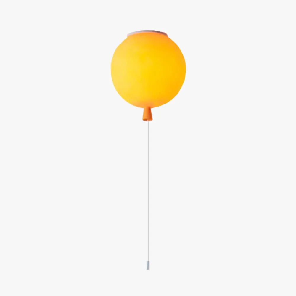 Aria Frosted Balloon Flush Mount Ceiling Light for Children's Room - Letslighting