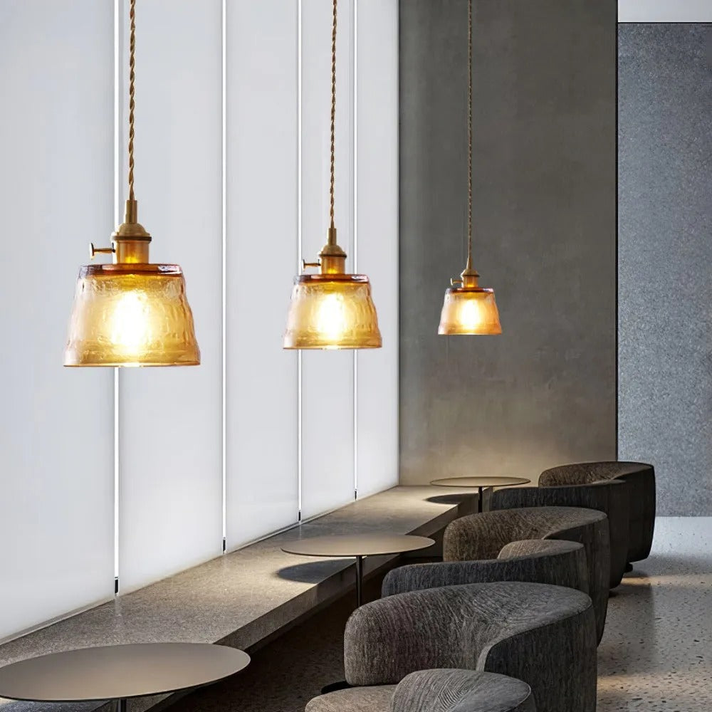Valentina Modern Nordic Kitchen Island Glass Pendant Light - Letslighting