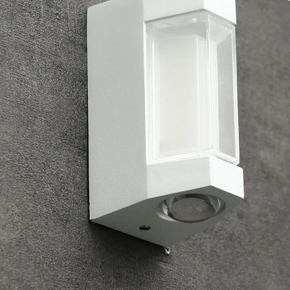 Ray Nordic Up Down Acrylic Outdoor Wall Lamp - Letslighting