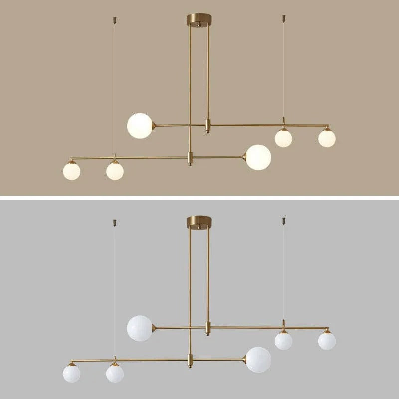 Valentina Modern Bubble Copper Pendant Light