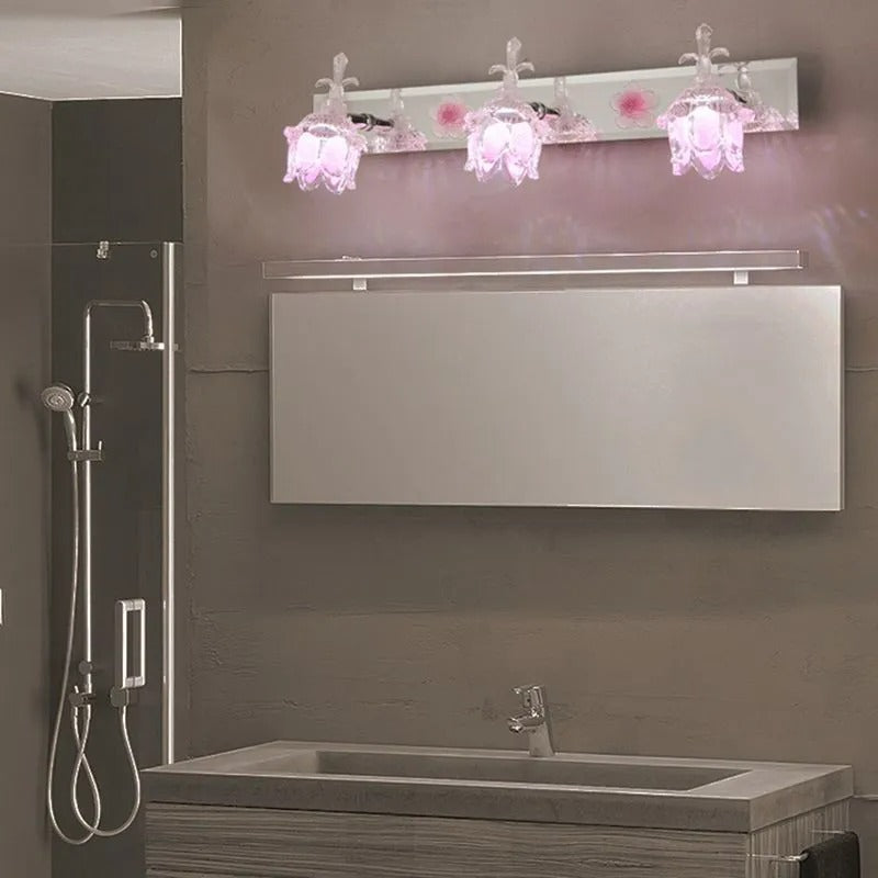 Ray Modern Flower Vanity Wall Lamp Bathroom