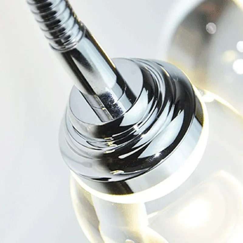 Arisha Modern Curve Around Steel Acrylic Wall Lamp - Letslighting