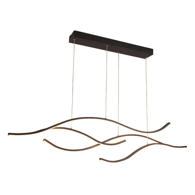 Arisha Pendant Light Multi-Curved Metal - Letslighting