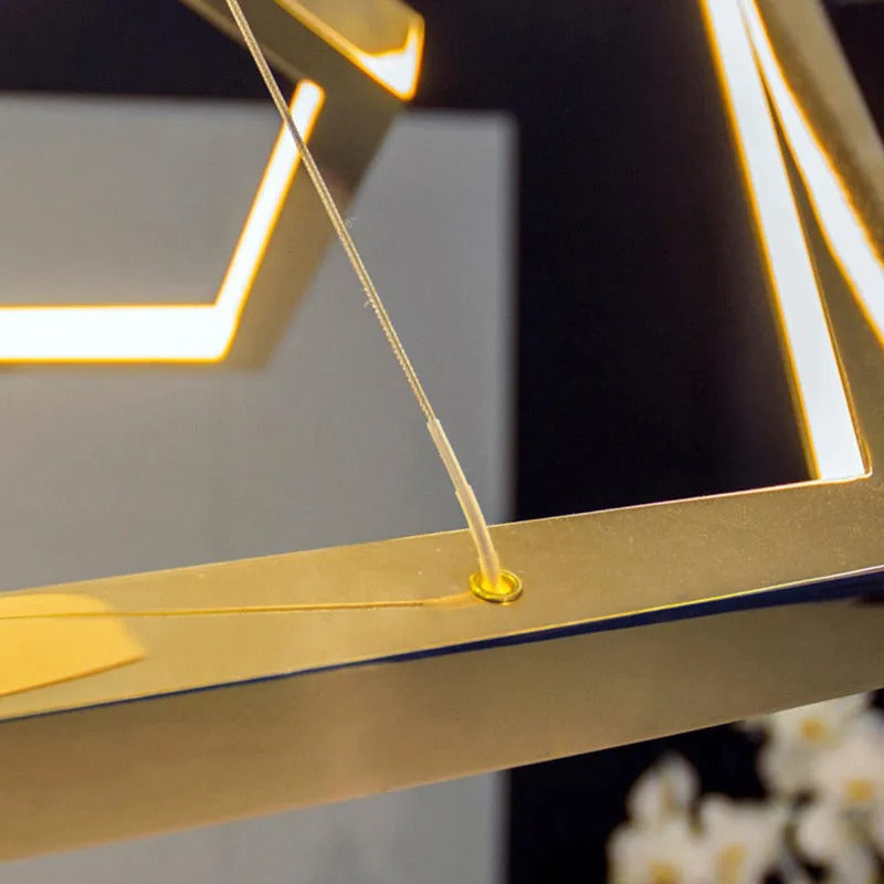 Arisha Minimalist Geomatic Pendant Light DIY - Letslighting