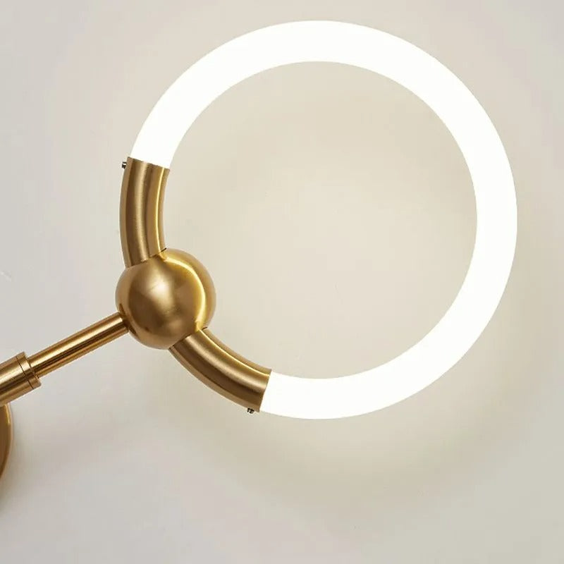 Arisha Modern Ring Vanity Wall Lamp Bathroom
