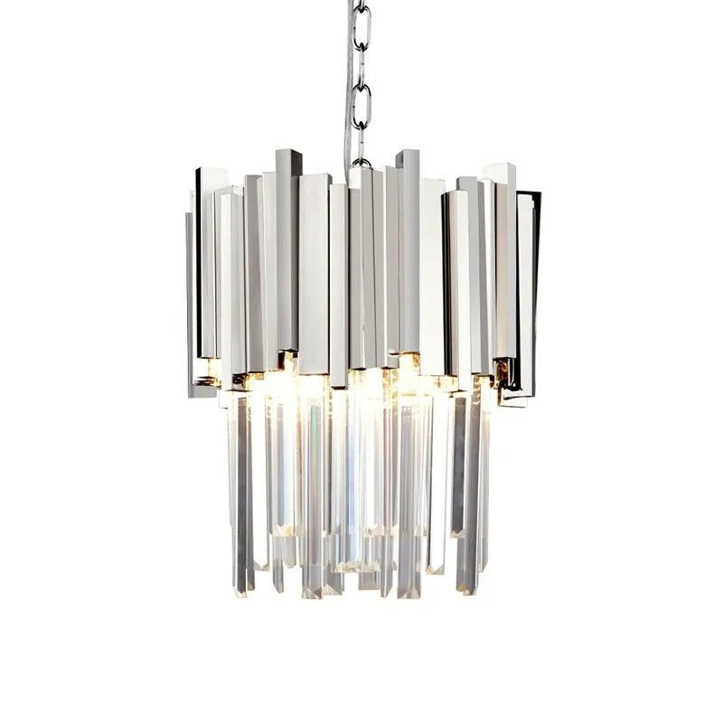 Kristy Modern Crystal Pendant Light Living Room - Letslighting