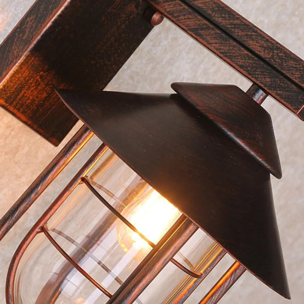 Epoch Vintage Lantern Shaped Outdoor Wall Lamp - Letslighting