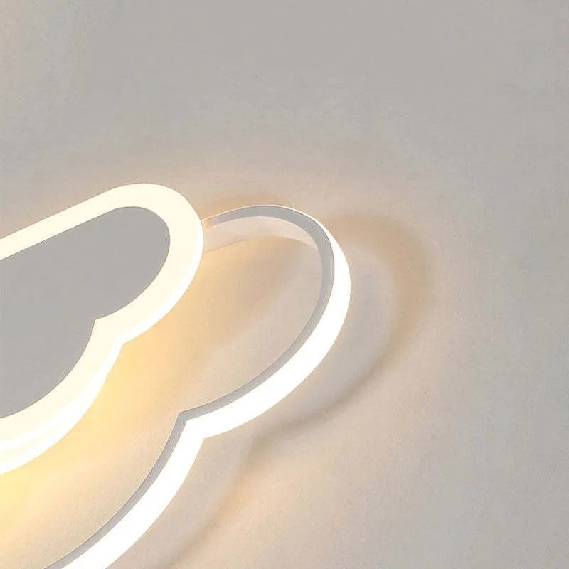 Arisha Modern Ceiling Light Hollow Cloud Shape