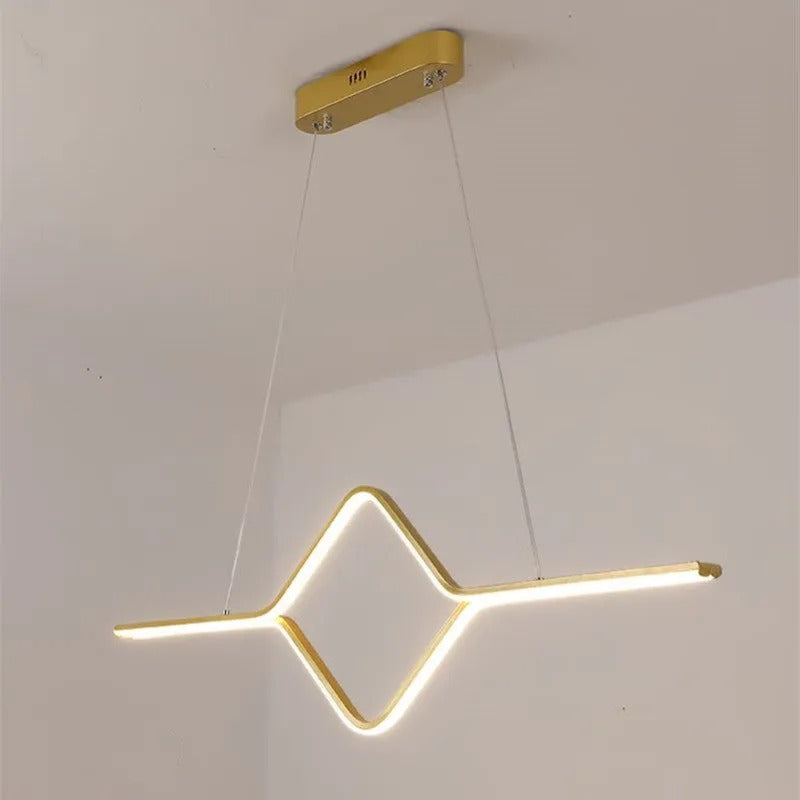 Arisha Modern Linear Square Pendant Light
