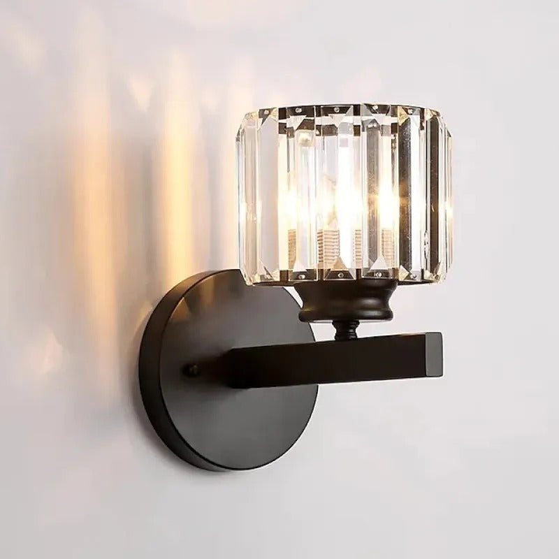 Arisha Modern Indoor Wall Lamp Crystal Living Room Bedside Bedroom - Letslighting