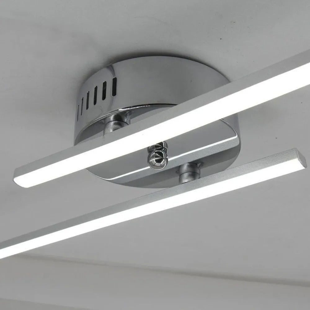 Arisha Modern Double Linear Metal Wall Lamp